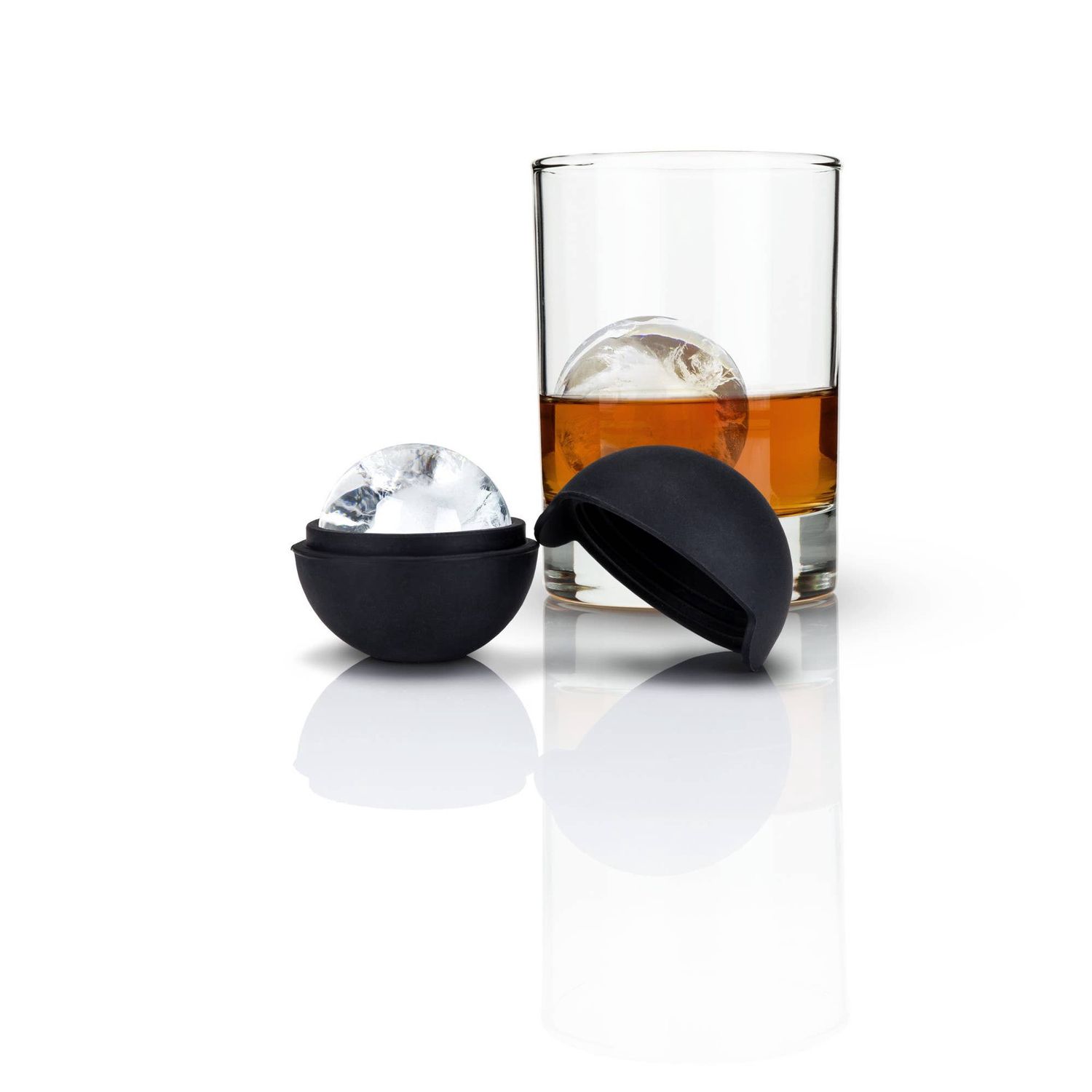 Glacier Rocks® Silicone Ice Ball Molds Set of 4