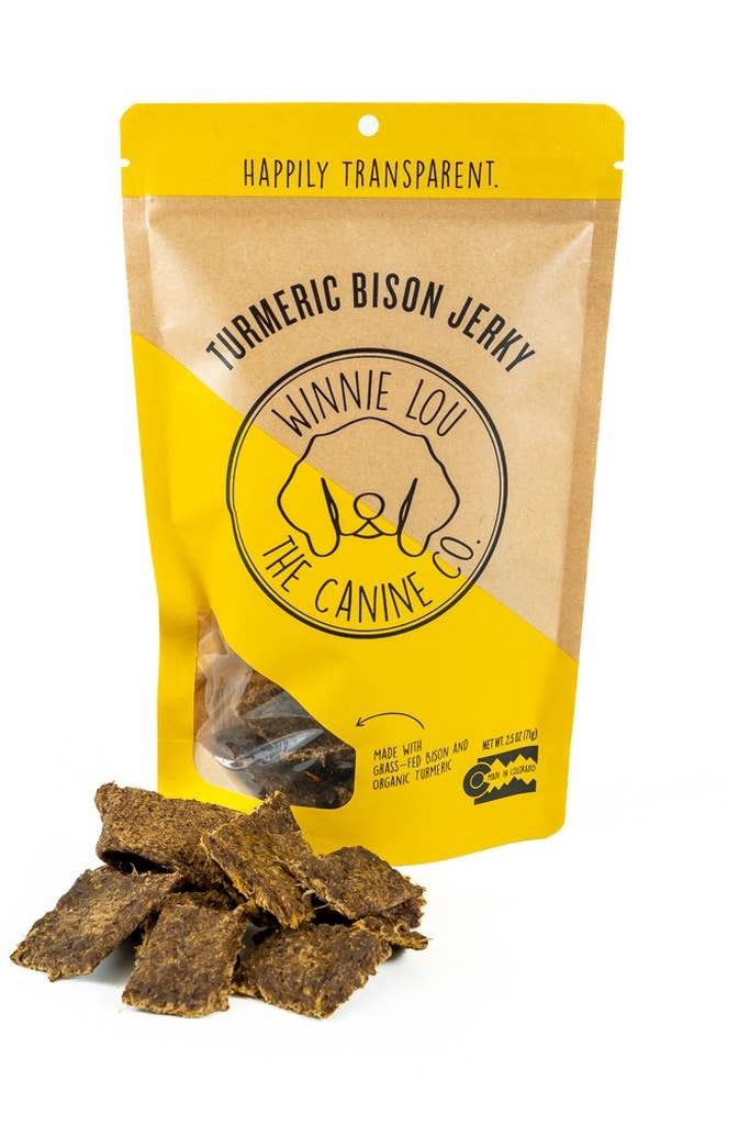 Turmeric Bison Jerky