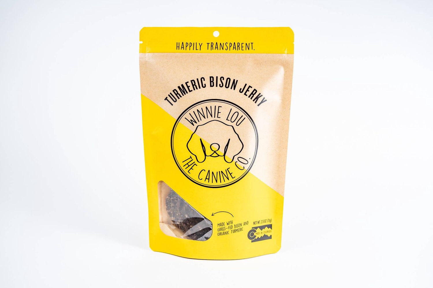 Turmeric Bison Jerky