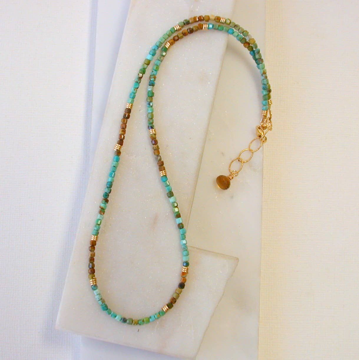 Turquoise Beaded Necklace