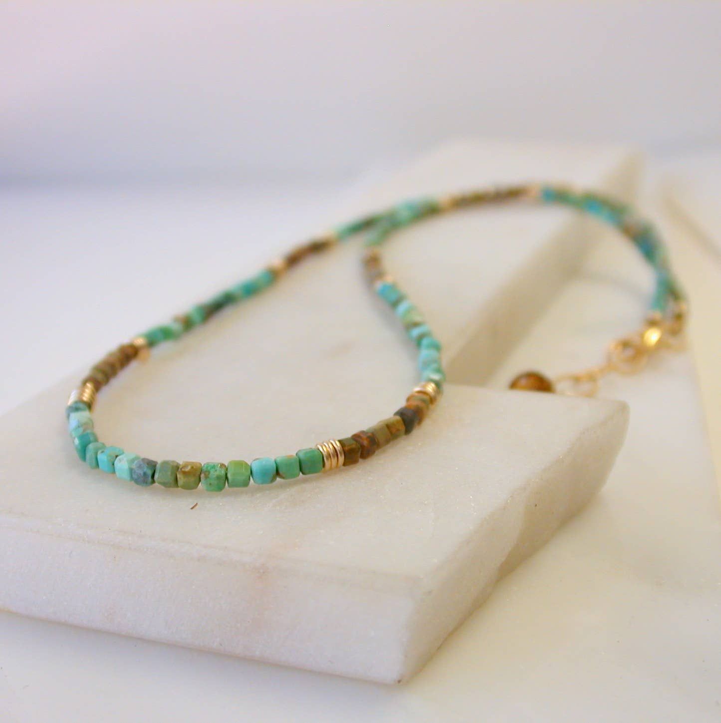 Turquoise Beaded Necklace