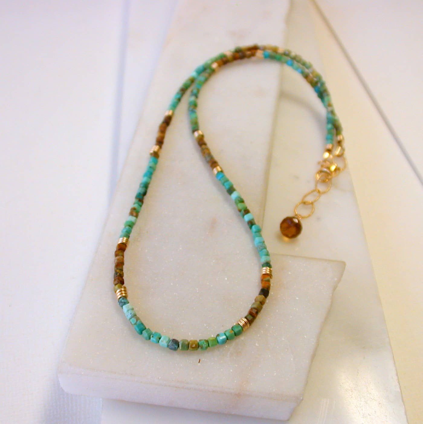 Turquoise Beaded Necklace