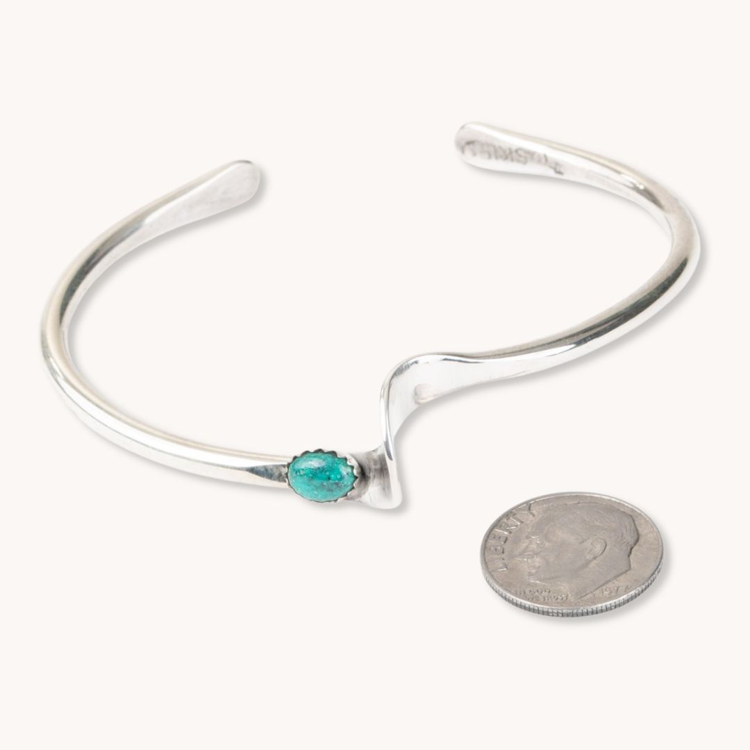 Radiante: Turquoise Aurora Cuff Bracelet