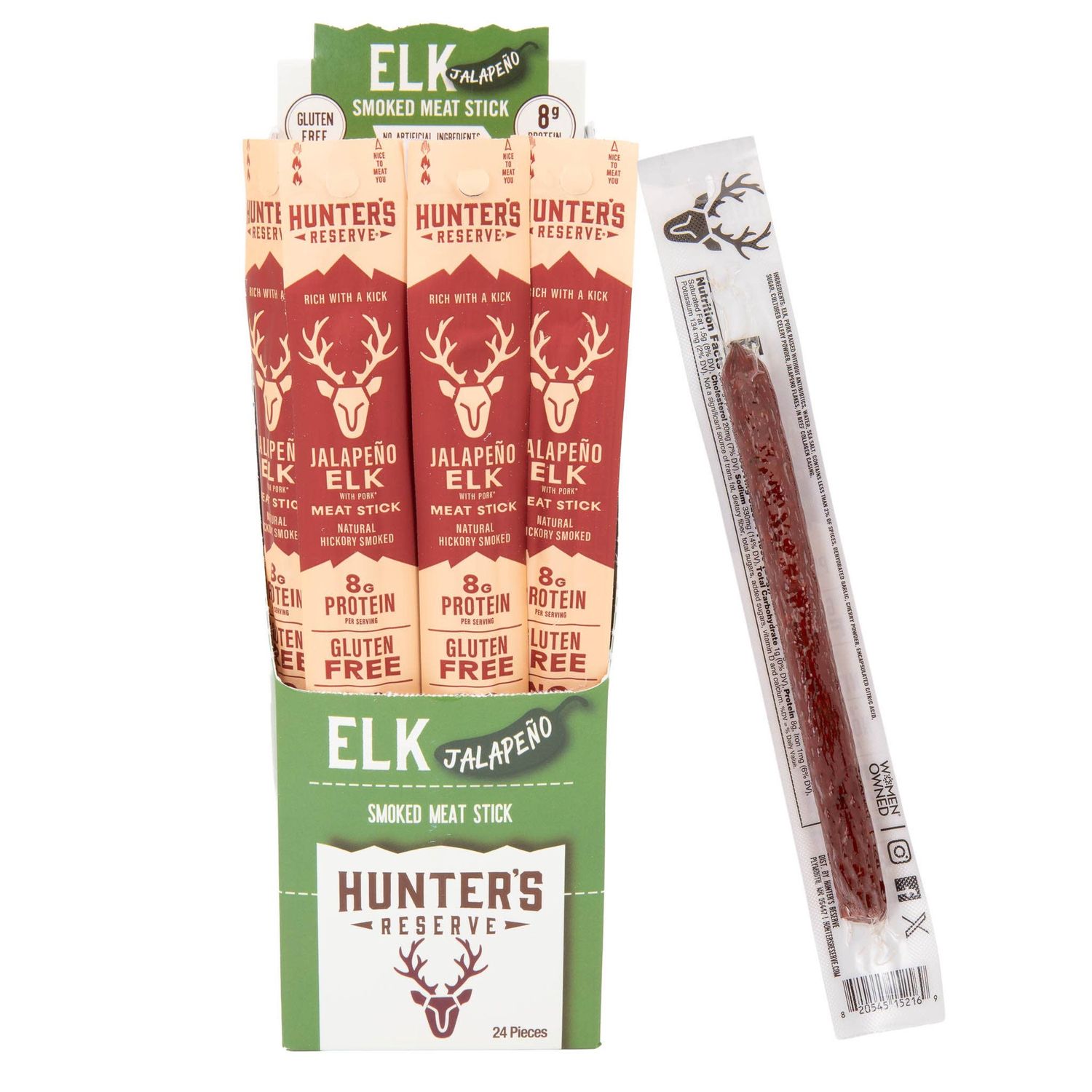 Elk Jalapeño Meat Sticks