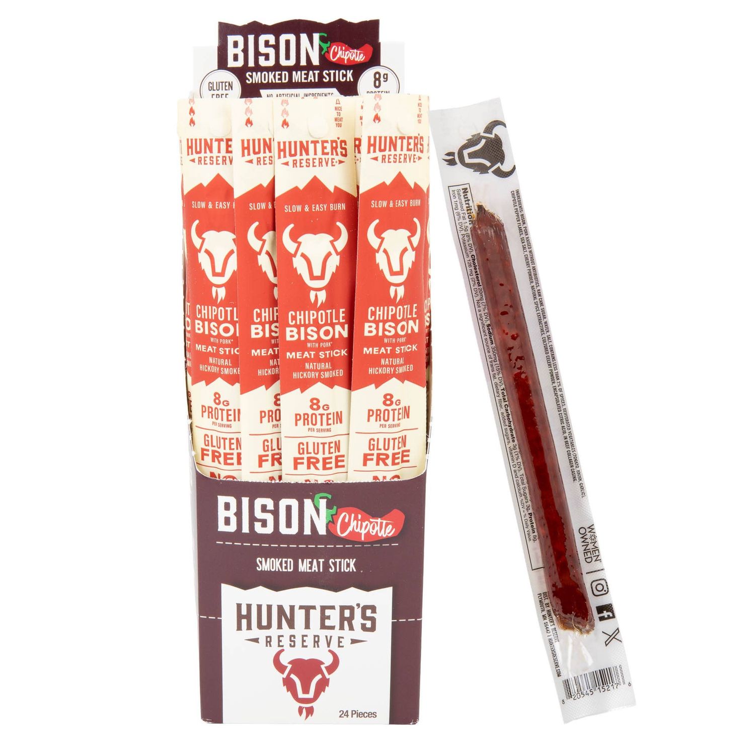 Bison Chipotle Meat Sticks