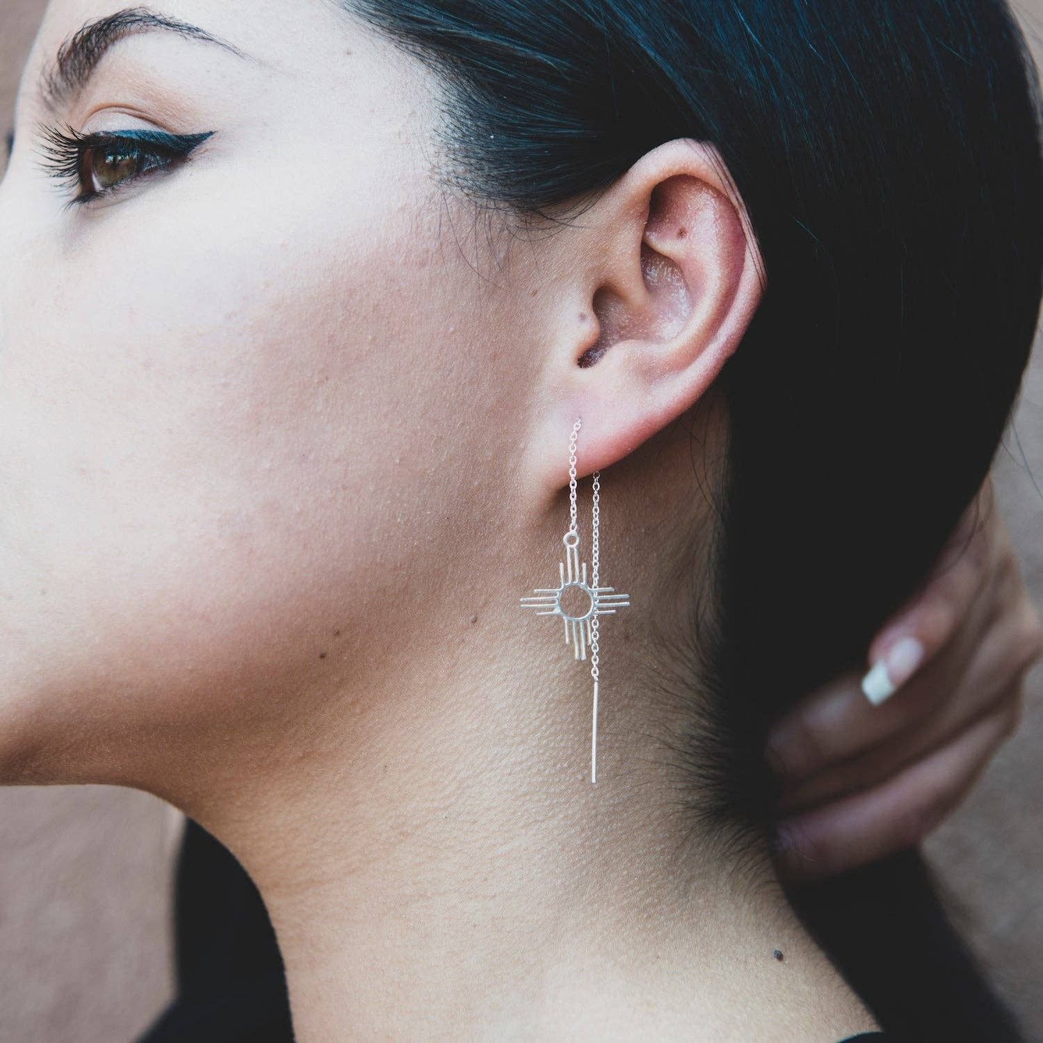 Enchantment: Silver Thread Earrings