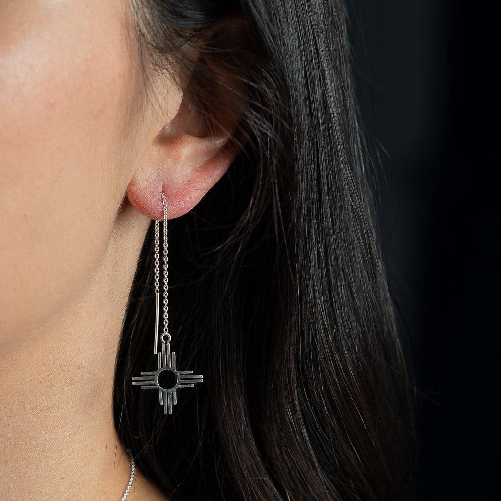 Enchantment: Silver Thread Earrings