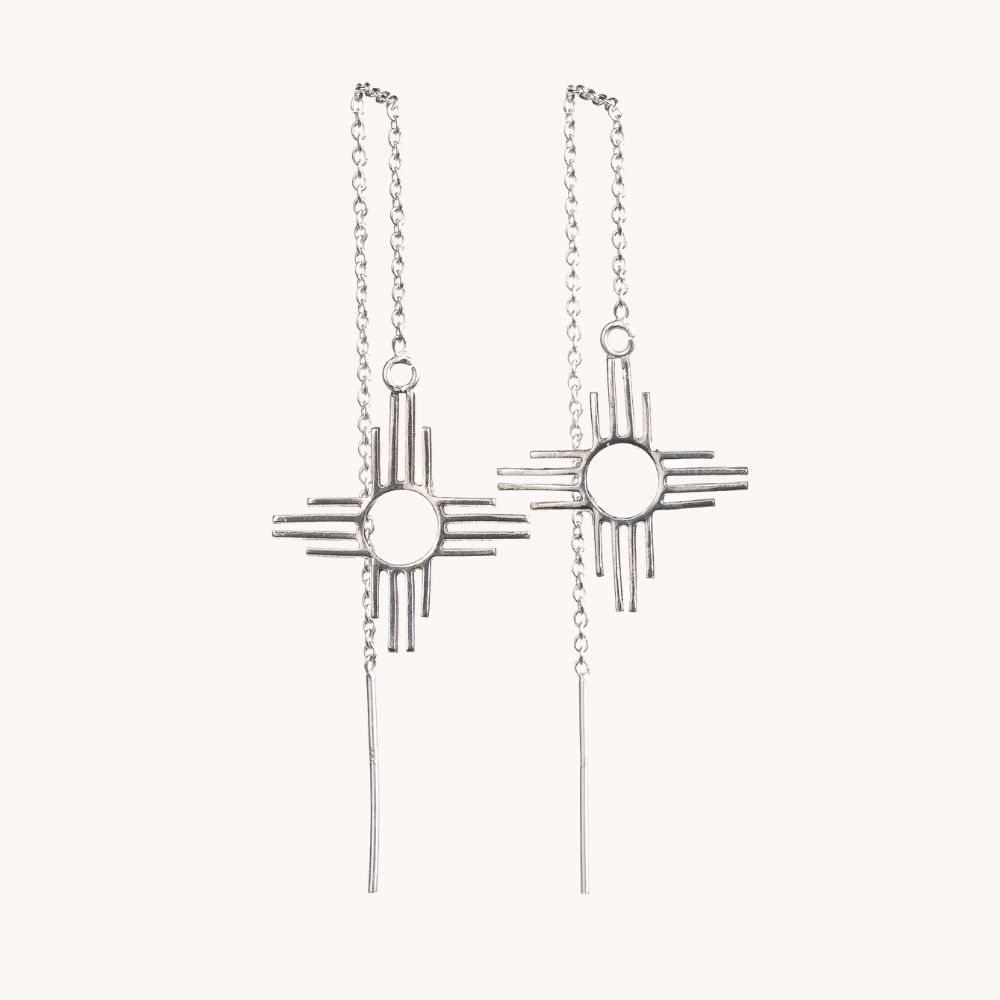 Enchantment: Silver Thread Earrings
