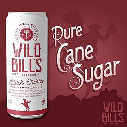 Black Cherry - Premium Cane Sugar Soda,