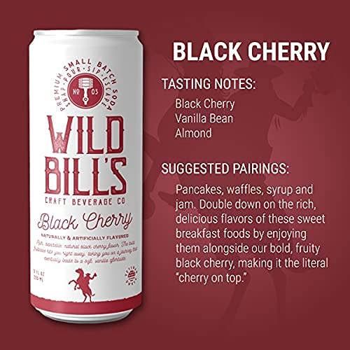 Black Cherry - Premium Cane Sugar Soda,