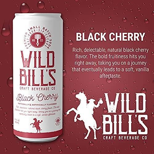 Black Cherry - Premium Cane Sugar Soda,