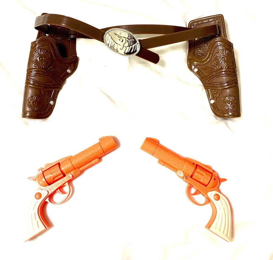 Legends of the Wild West Durango Double Cap Gun &amp; Holster