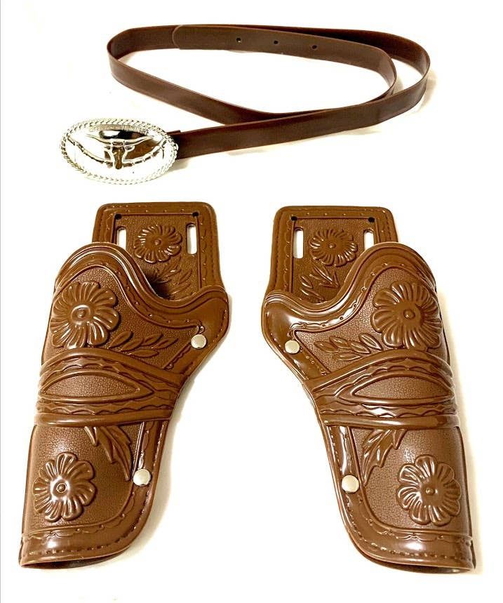 Legends of the Wild West Durango Double Cap Gun &amp; Holster