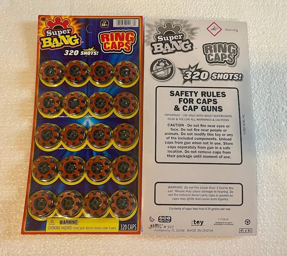 Action Ring Caps #937 8-shot 320 Single Shots