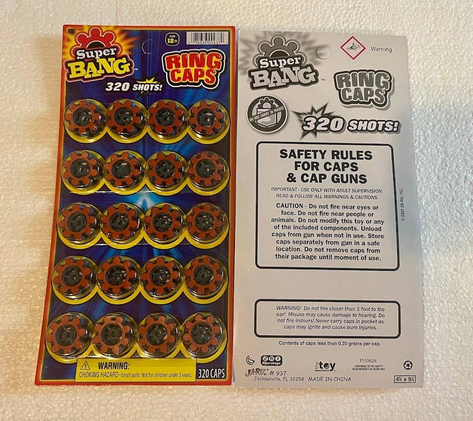 Action Ring Caps #937 8-shot 320 Single Shots