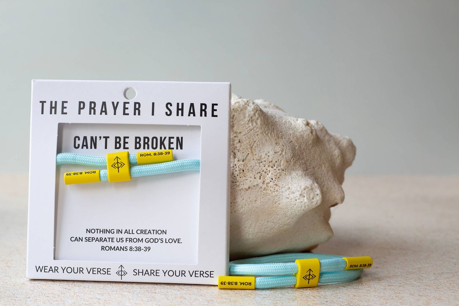 CAN'T BE BROKEN Christian Cord Bracelet