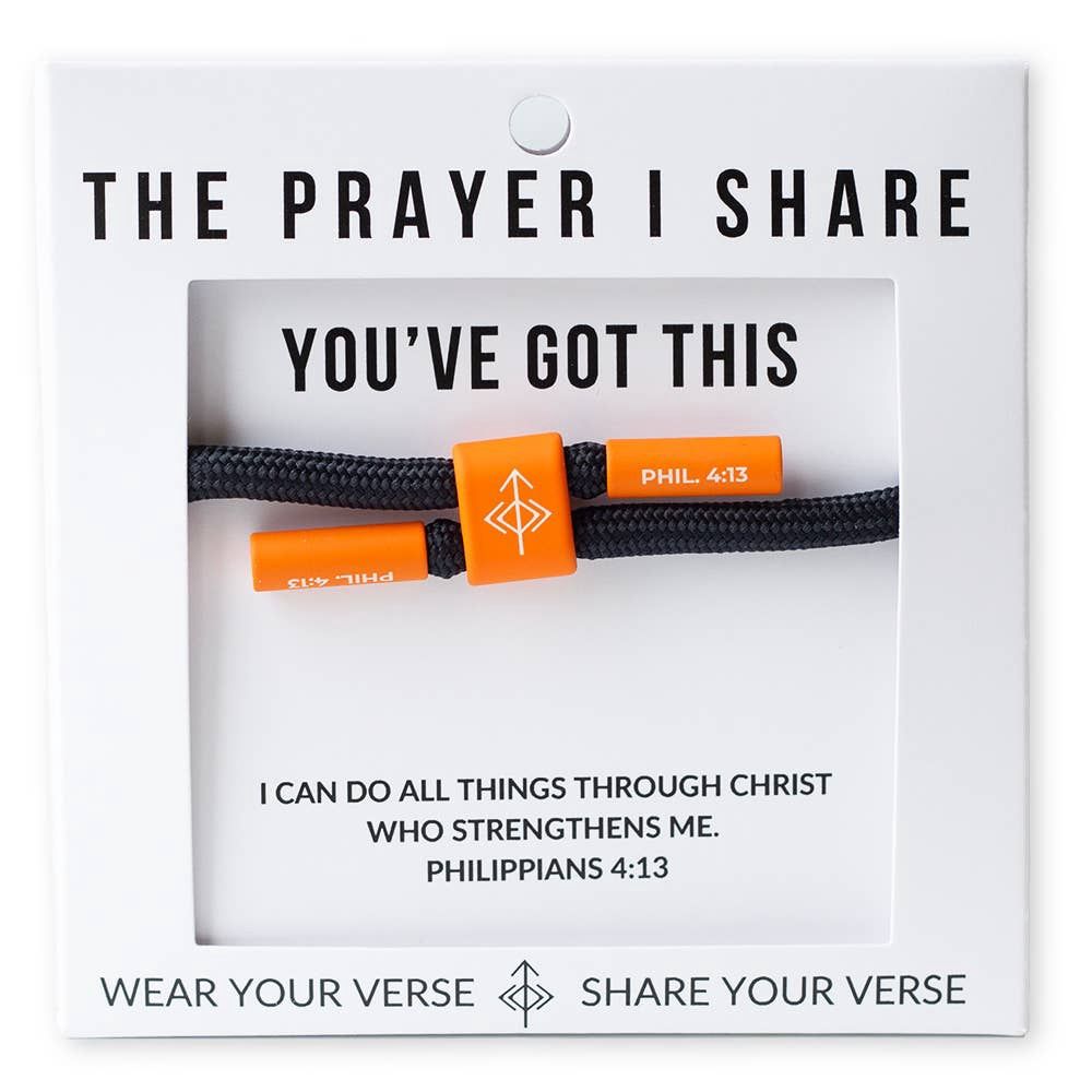 YOU'VE GOT THIS Bracelet, Christian Cord Bracelet
