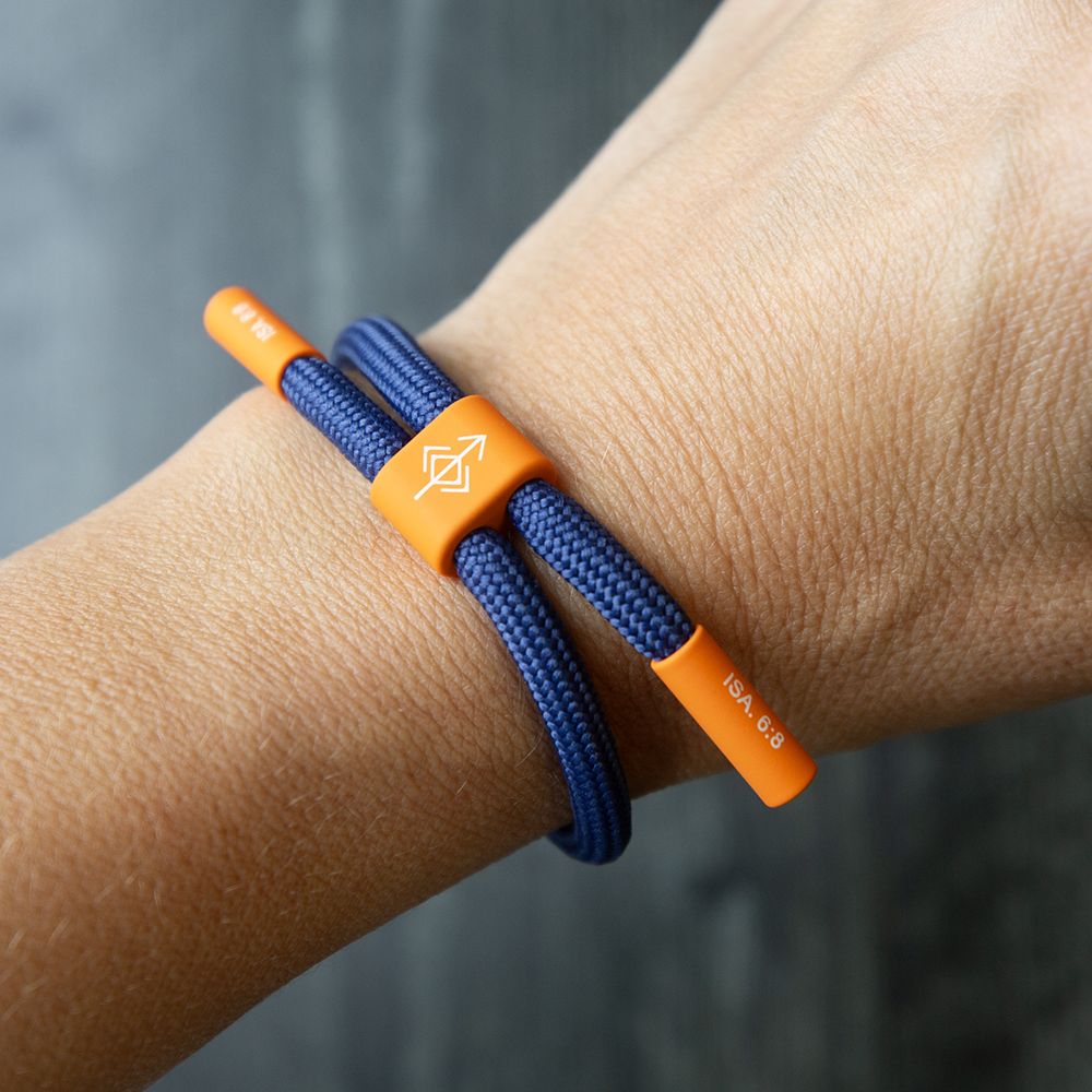 ANSWER THE CALL Christian Cord Bracelet