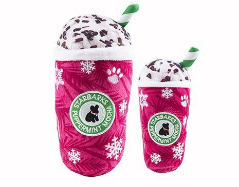 Original Puppermint Mocha Stocking Stuffers Christmas Dog, Size: Large