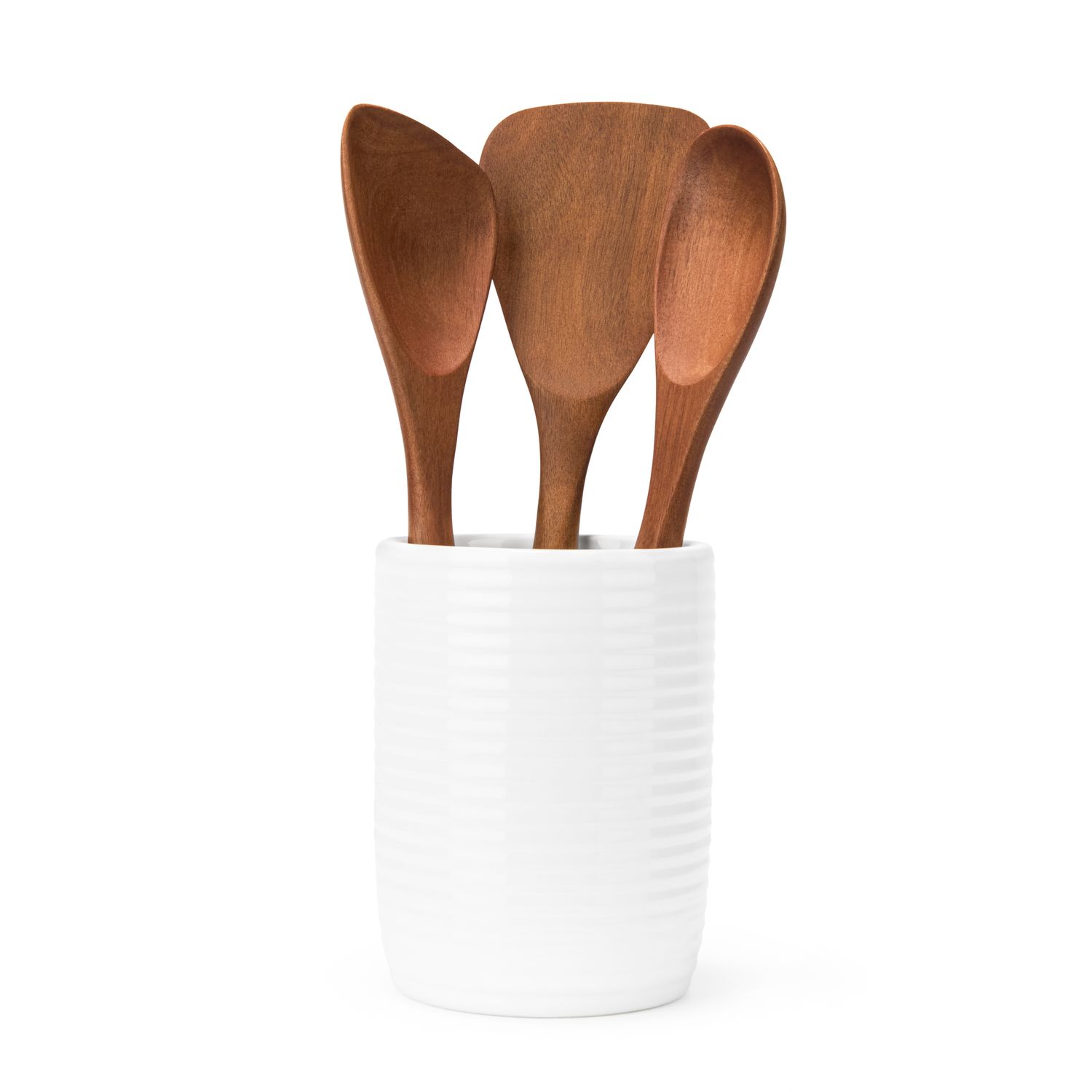 Breaking Bread Wood Utensils w/Canister