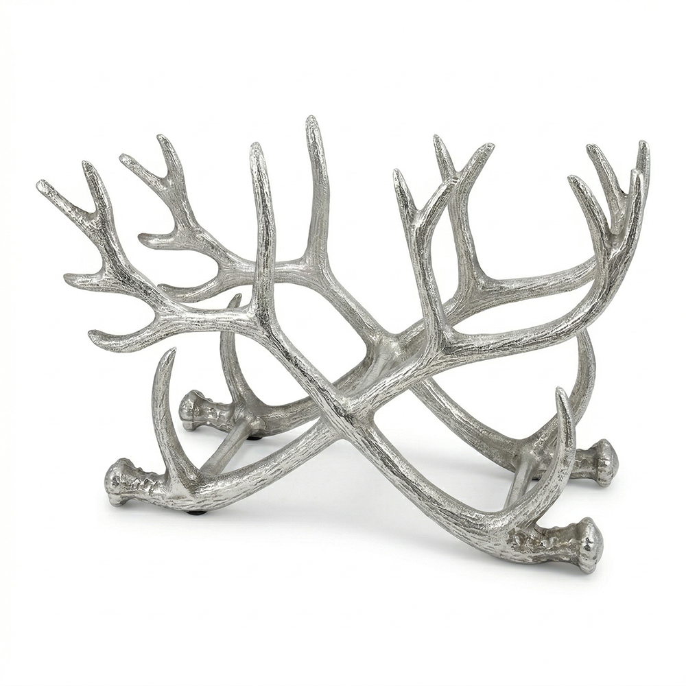Alum Antler Wine Rack