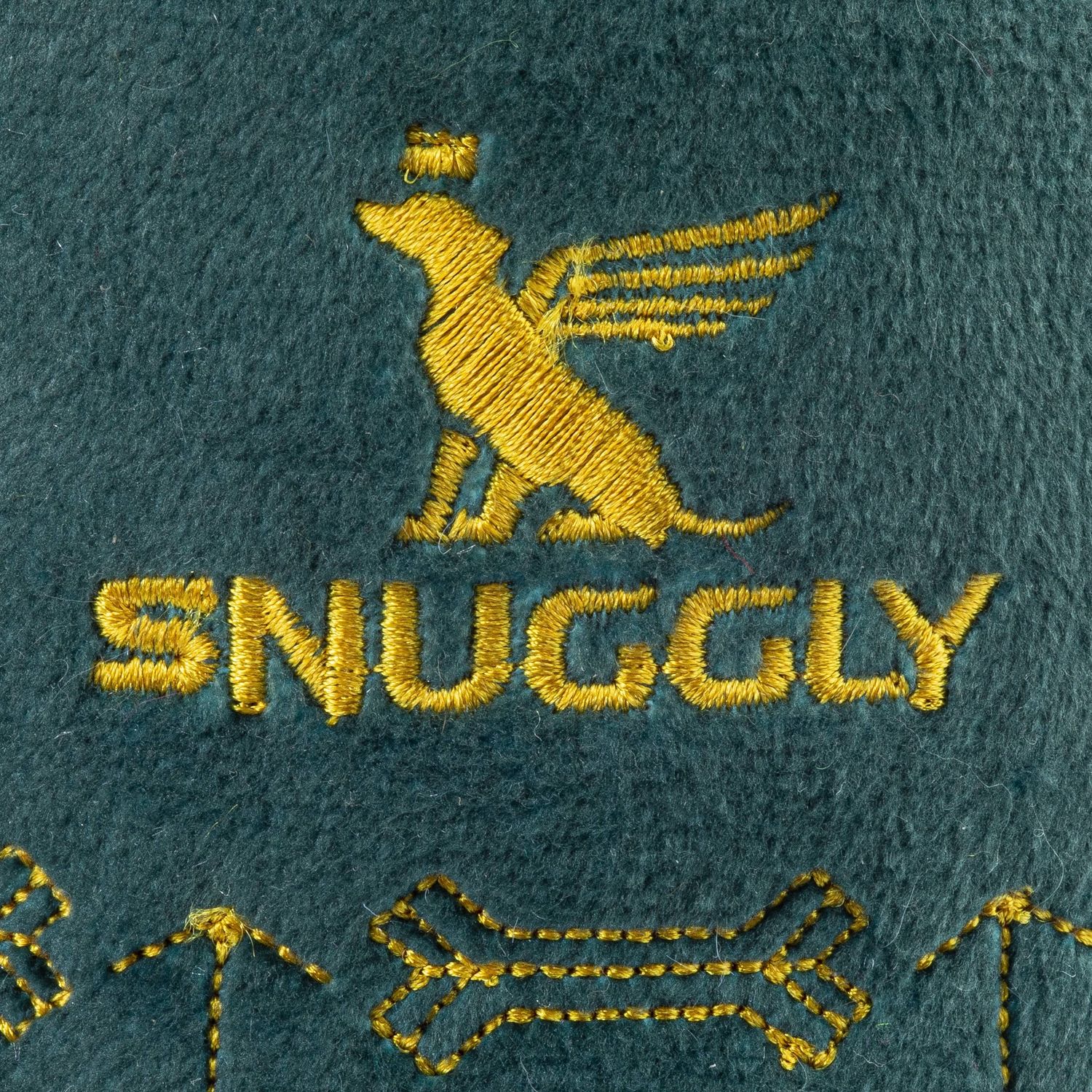 Snuggly Cup - Green Dog Toy