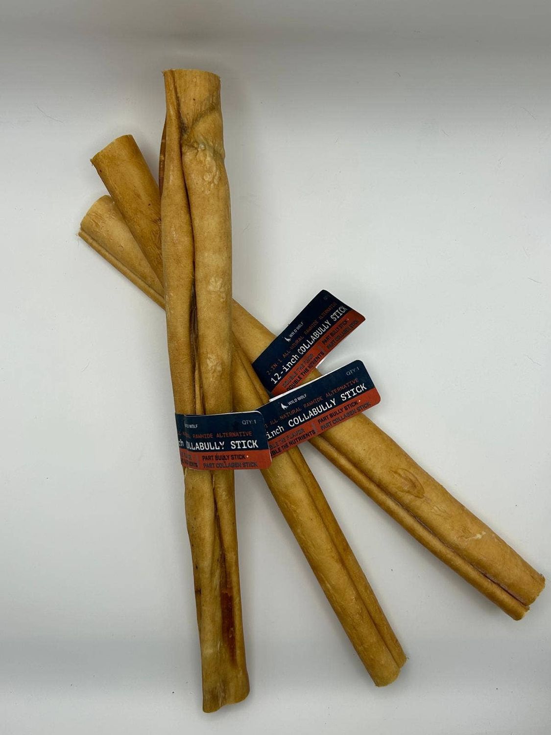 12-inch CollaBully Stick - 100% Natural Dog Chew Treats