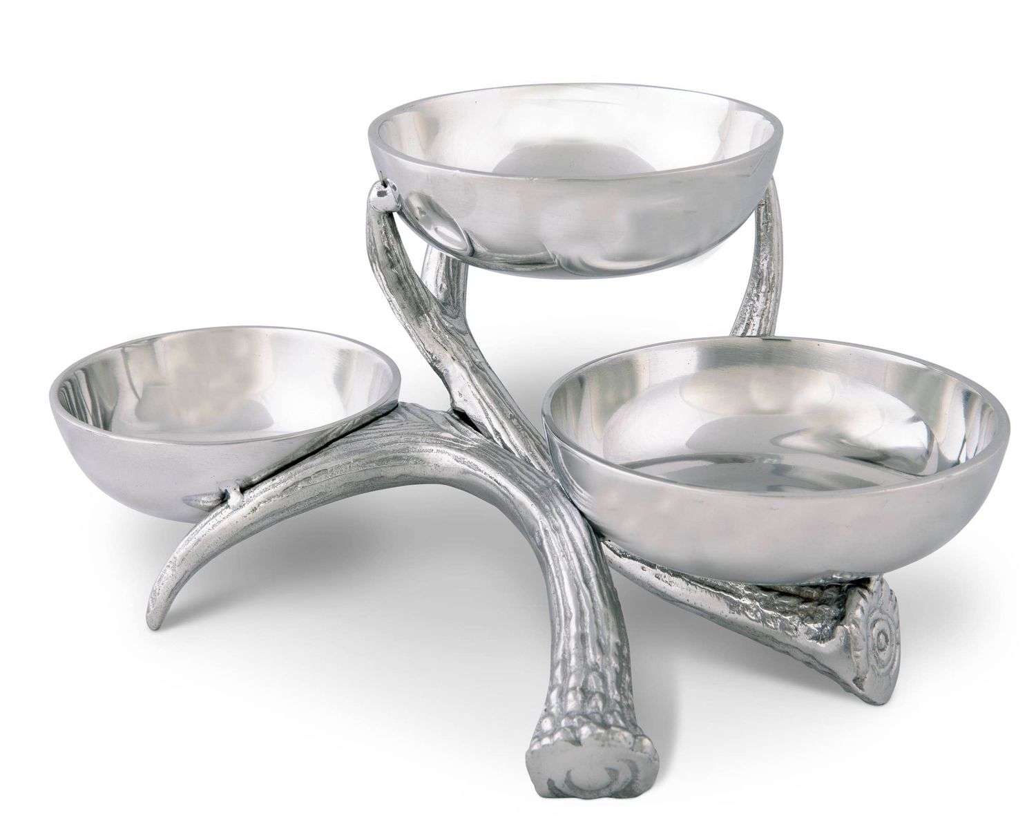 Antler 3-Tiered Bowl