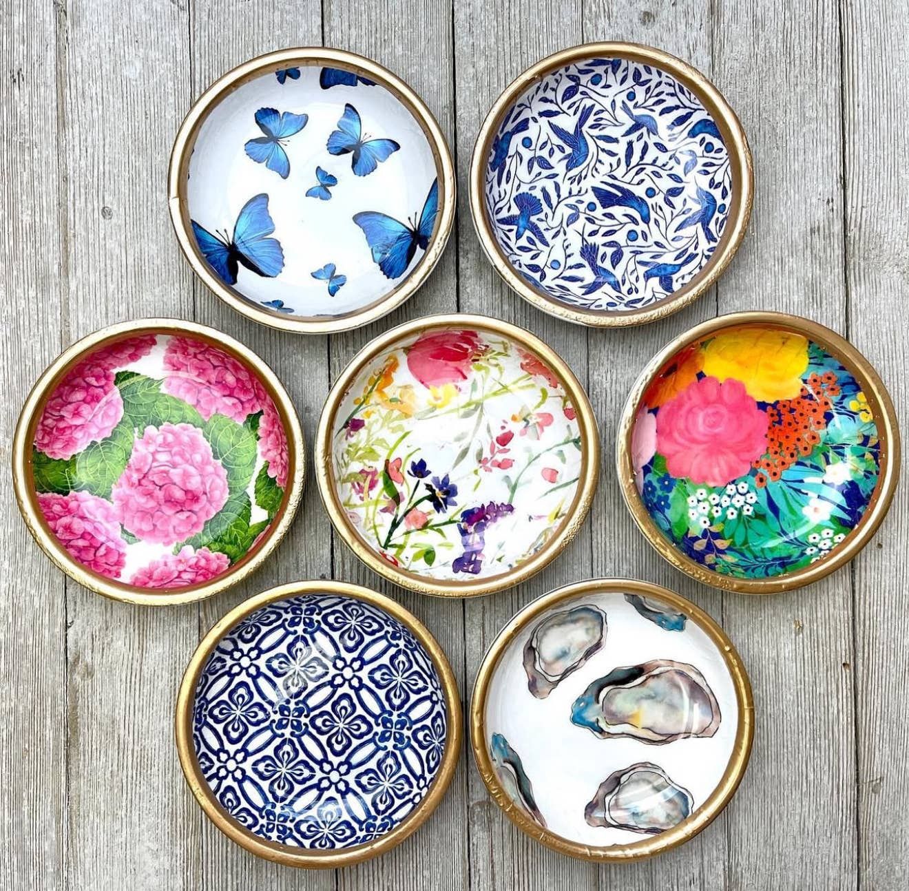 Round Ceramic Jewelry Dish