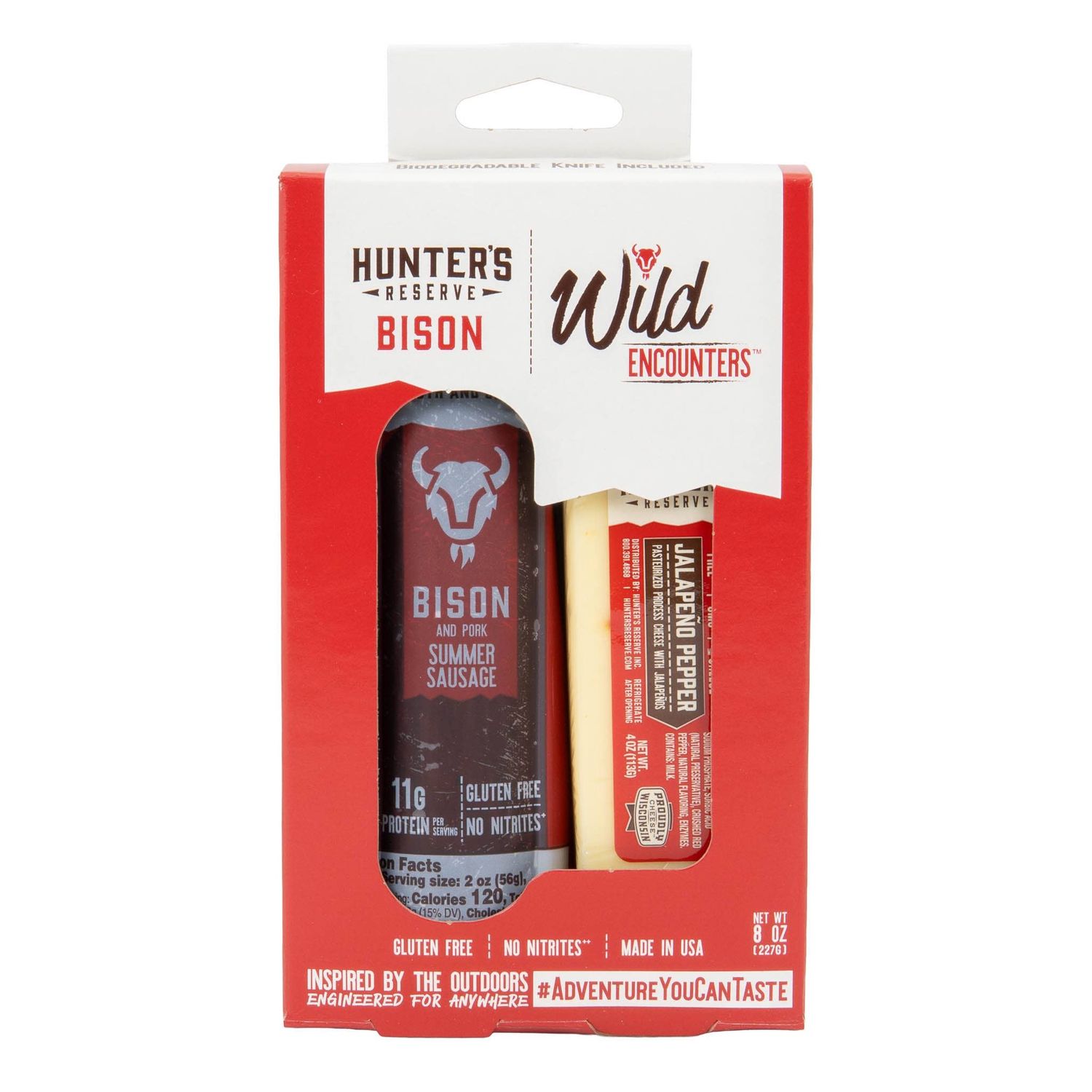 Bison &amp; Jalapeno Pepper Cheese Wild Encounters