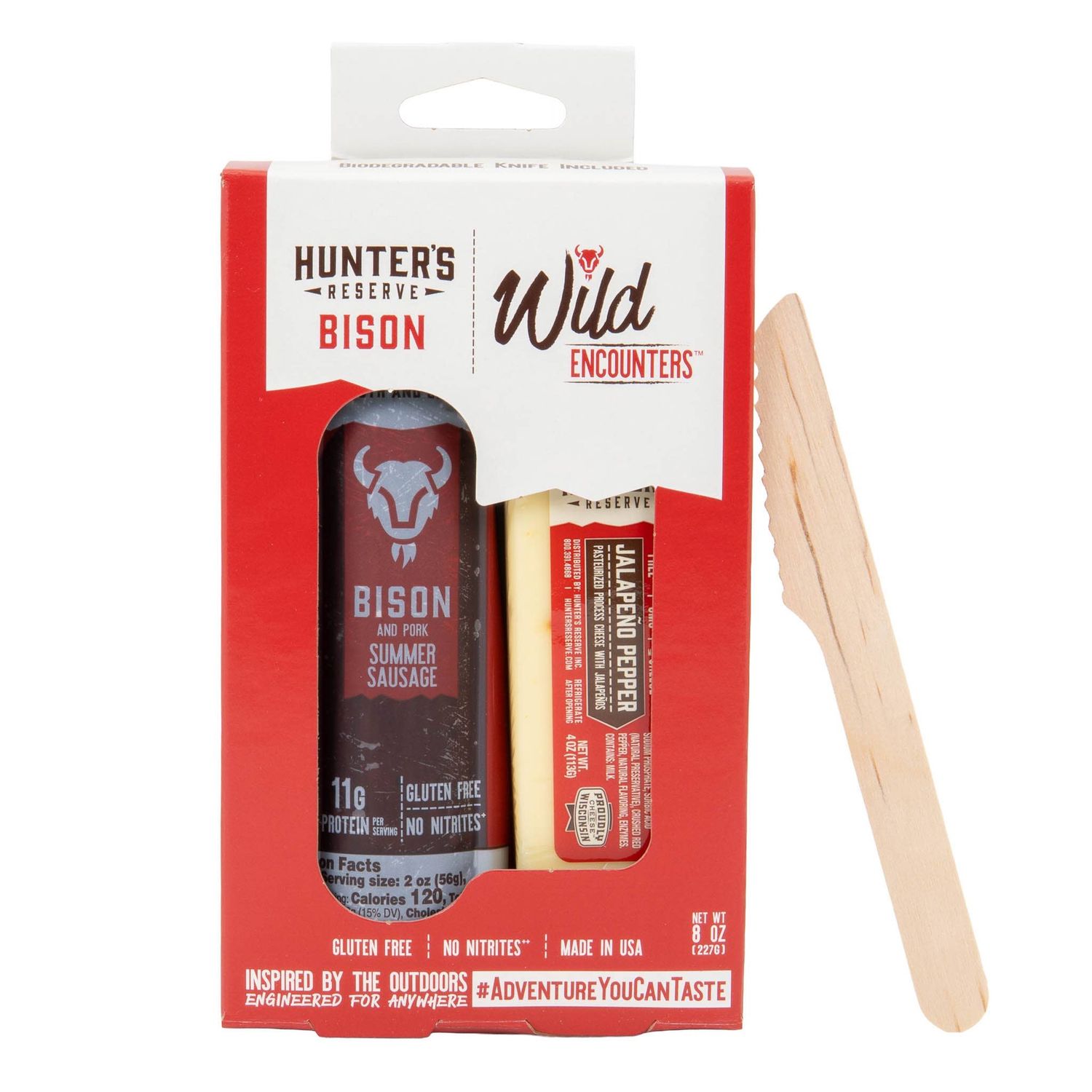 Bison &amp; Jalapeno Pepper Cheese Wild Encounters