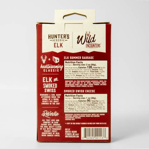 Elk &amp; Smoked Swiss Cheese Wild Encounters