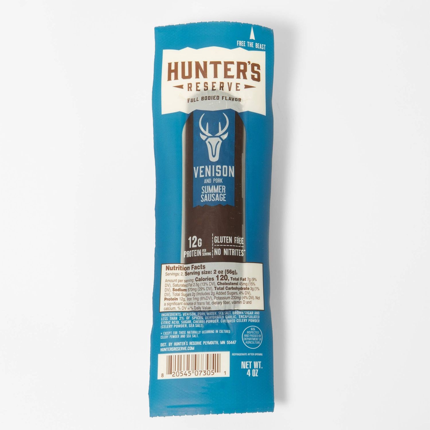 4oz Venison Summer Sausage