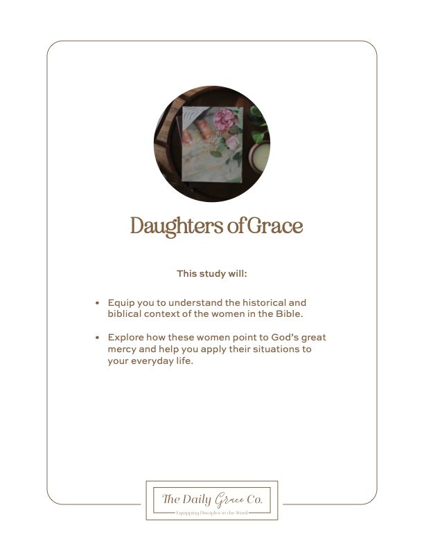 Daughters of Grace Bible Study