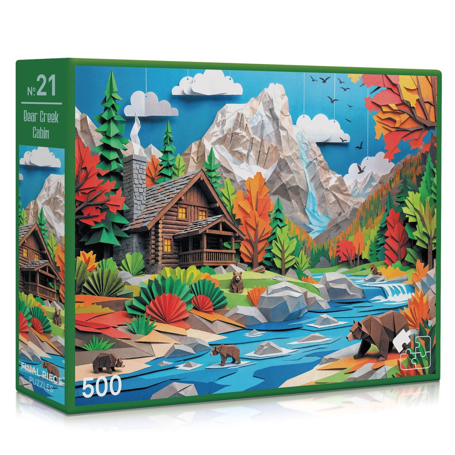 No. 21 - Bear Creek Cabin - 500 Piece