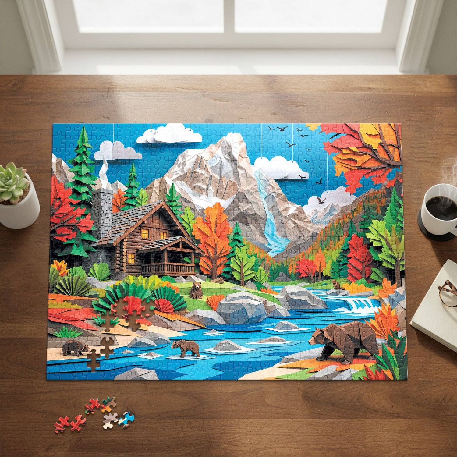 No. 21 - Bear Creek Cabin - 500 Piece