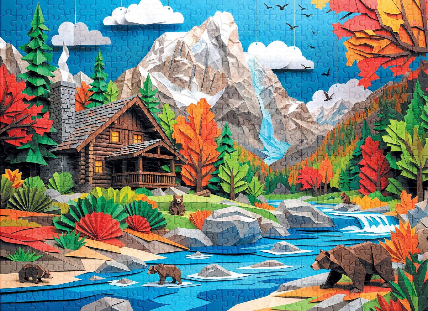 No. 21 - Bear Creek Cabin - 500 Piece