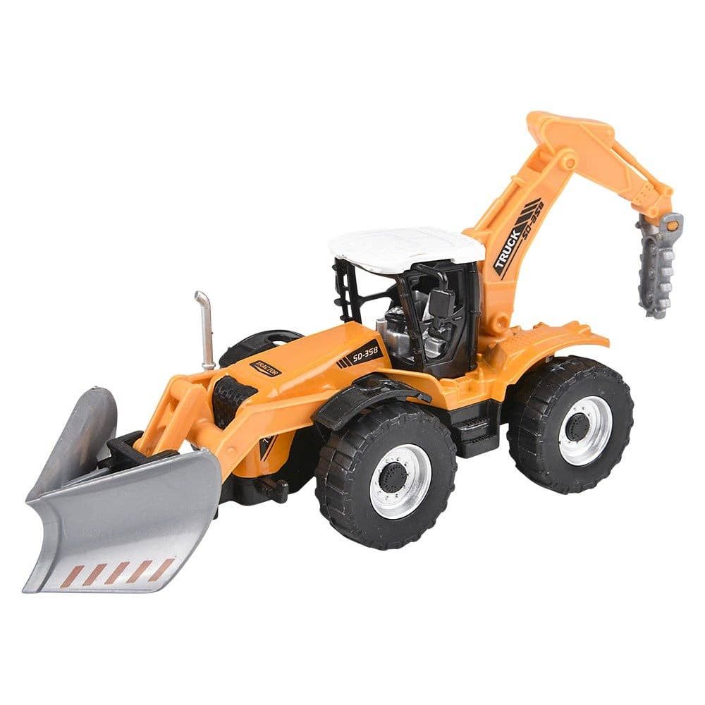 7" Pull Back Farm Tractor