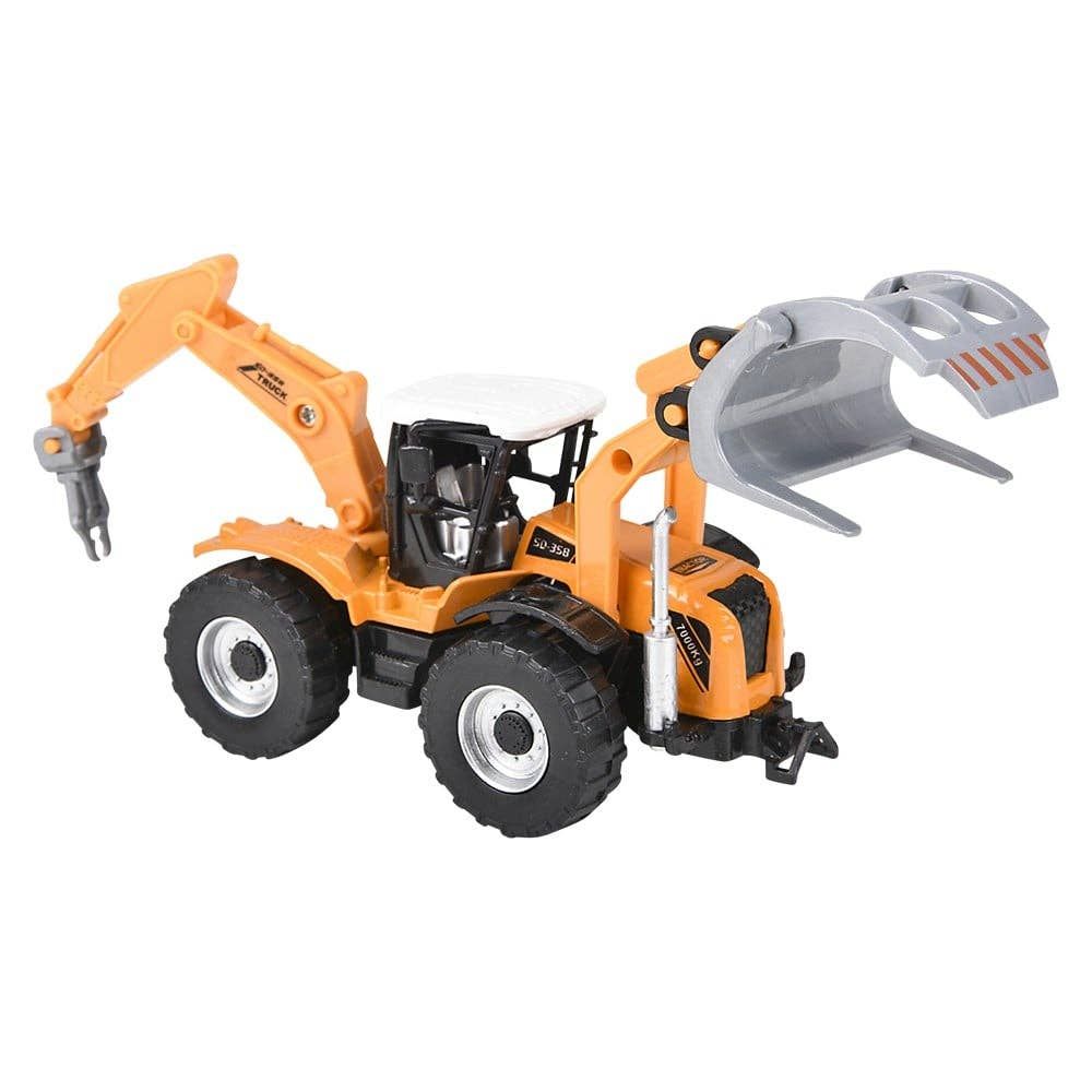 7" Pull Back Farm Tractor
