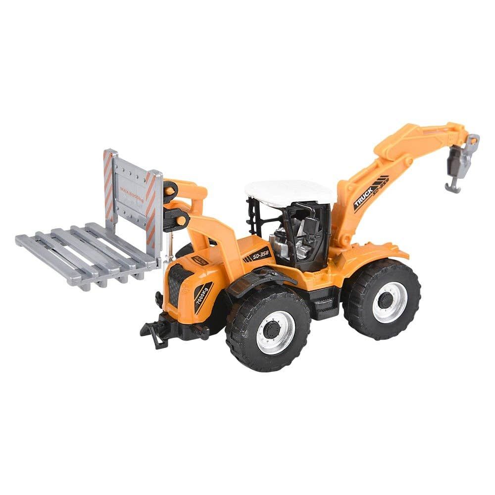 7" Pull Back Farm Tractor