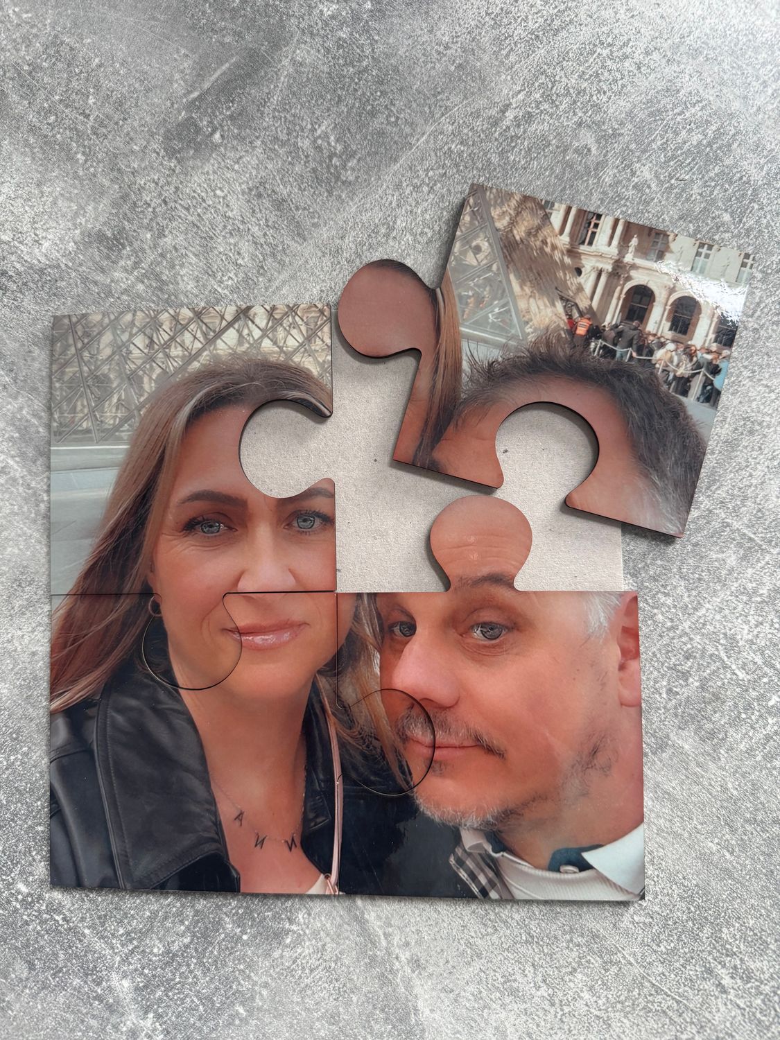 Drinks coaster set. 4 coasters in a jigsaw