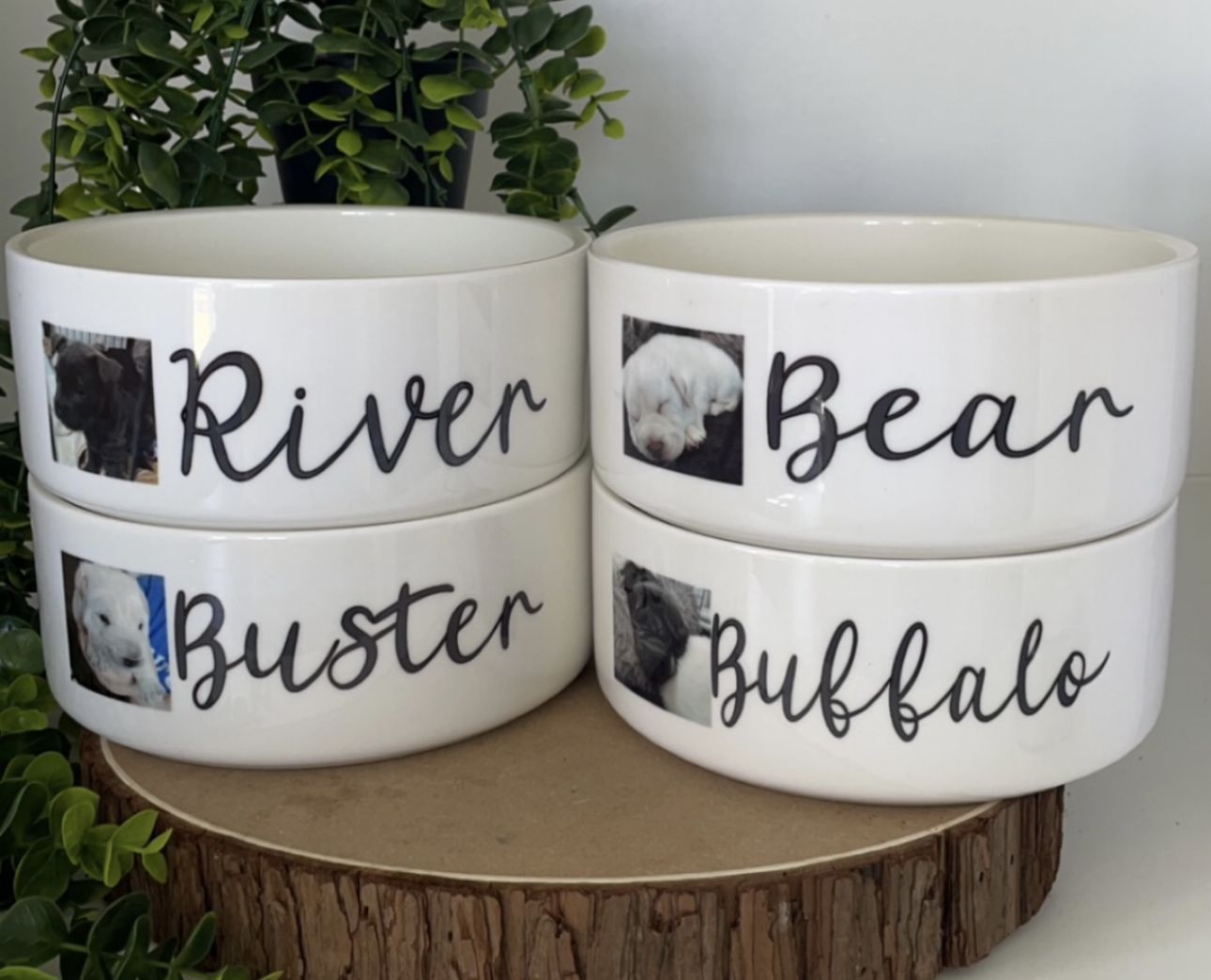 Personalised dog/cat bowl LARGE