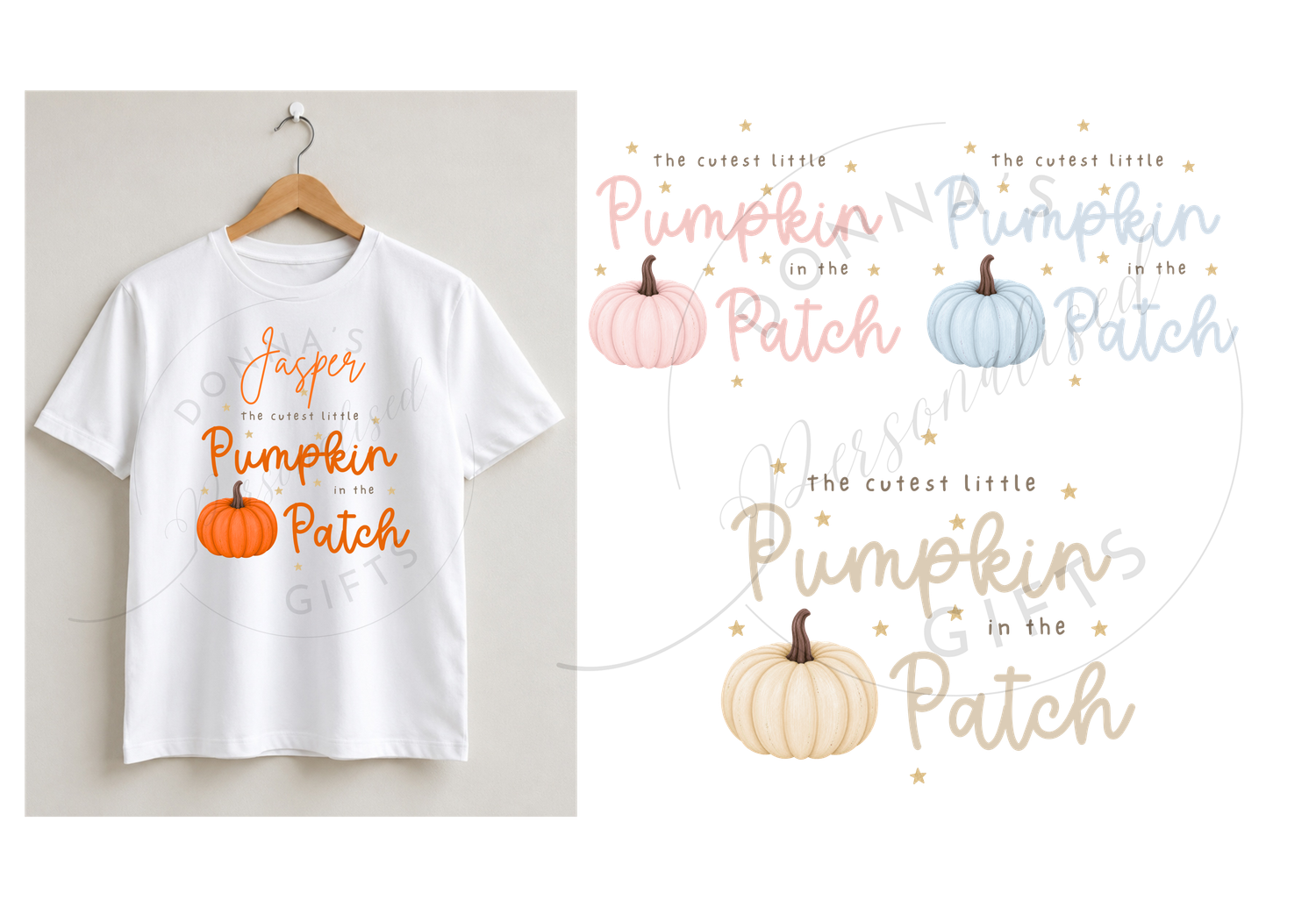 Cutest pumpkin in the patch baby vest or child's T-shirt. Bib and mug available