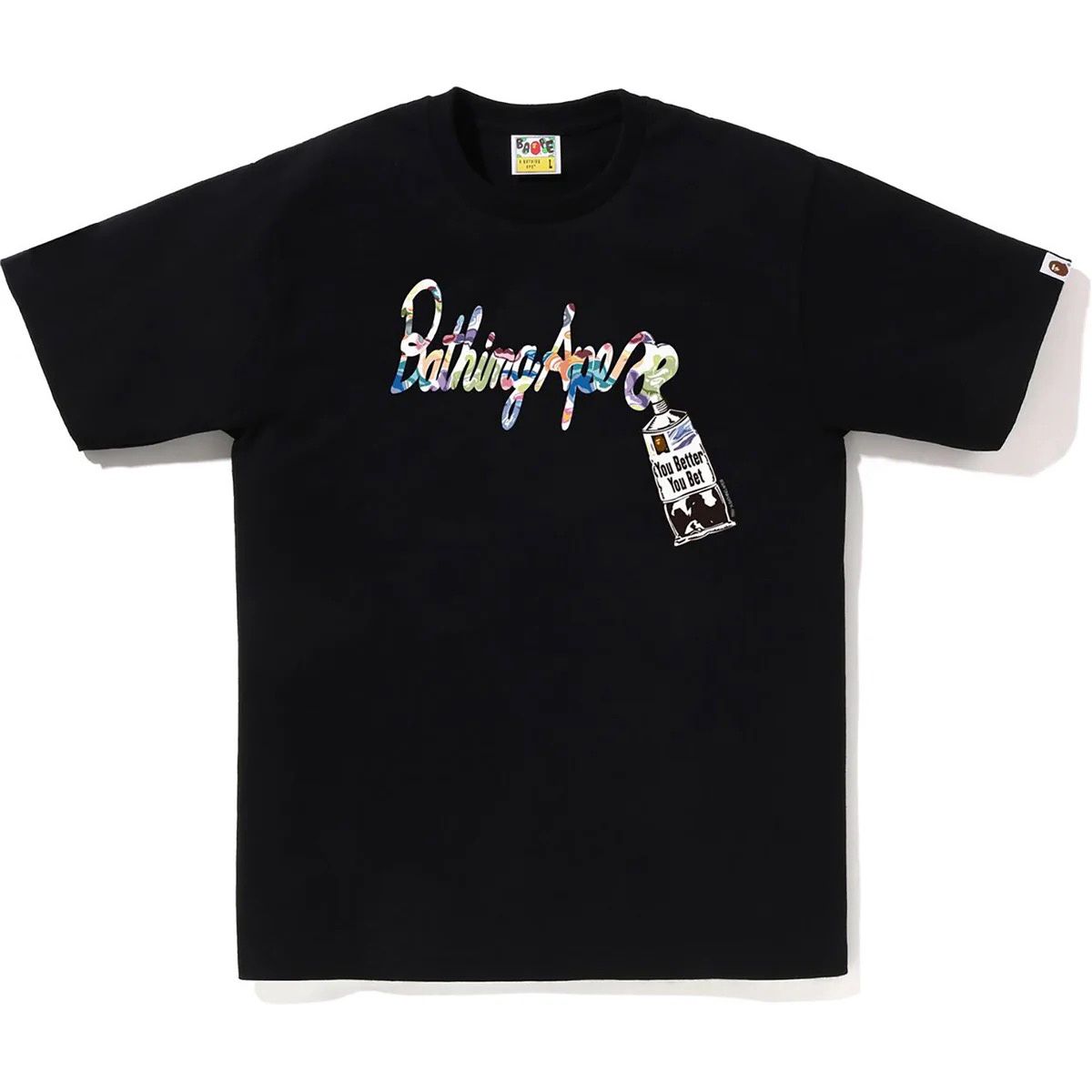 ART CAMO PAINT TUBE TEE MENS