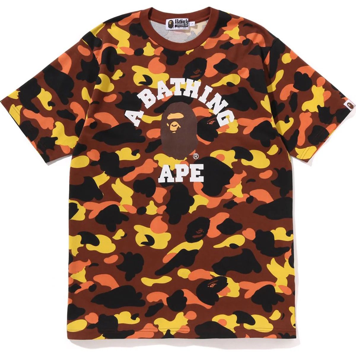 1ST CAMO COLLEGE TEE MENS