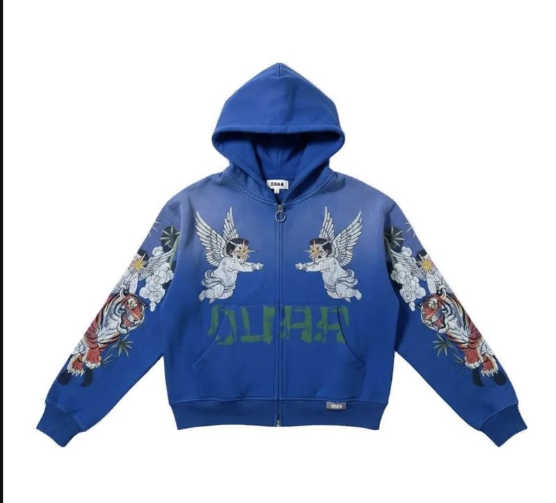 GARDEN HOODIE (BLUE)