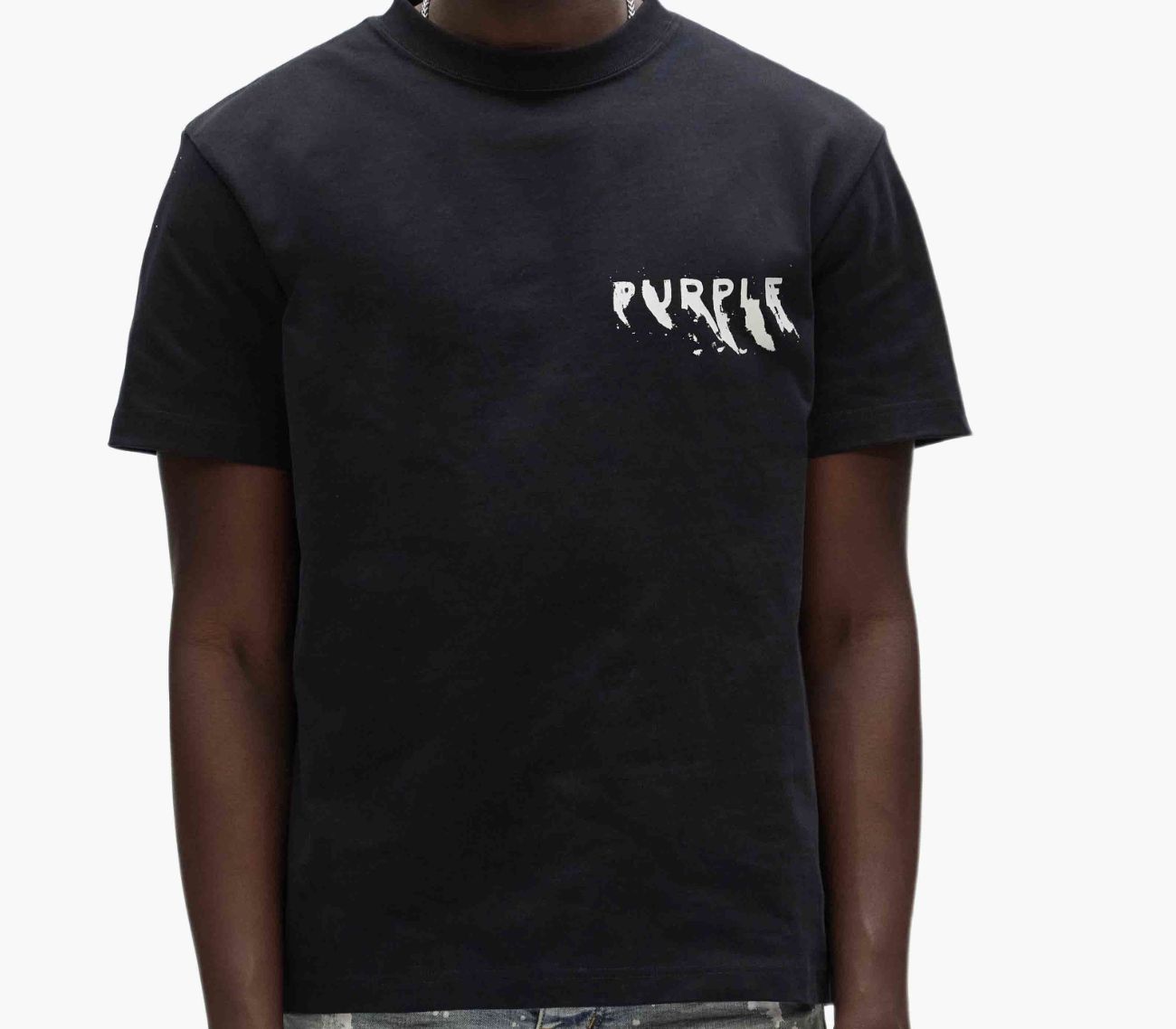 BLACK HWT JERSEY SS TEE