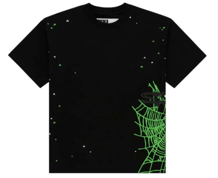 HEAVY WEB TEE - BLACK