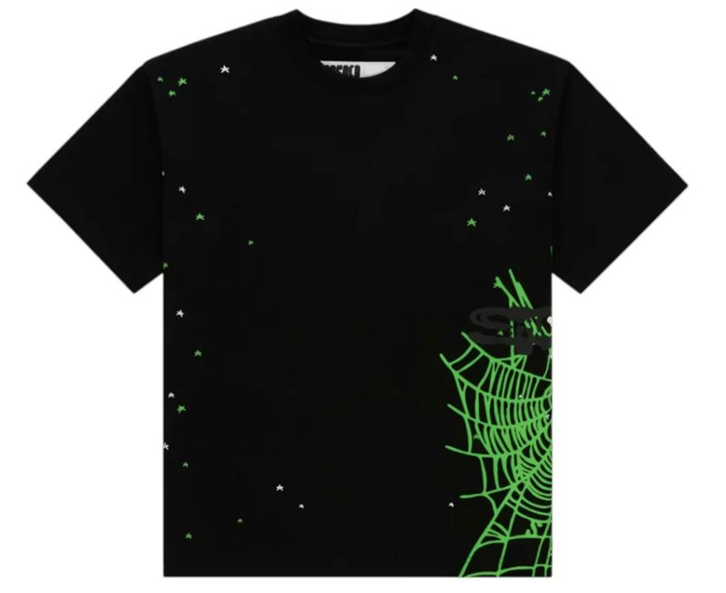 HEAVY WEB TEE - BLACK