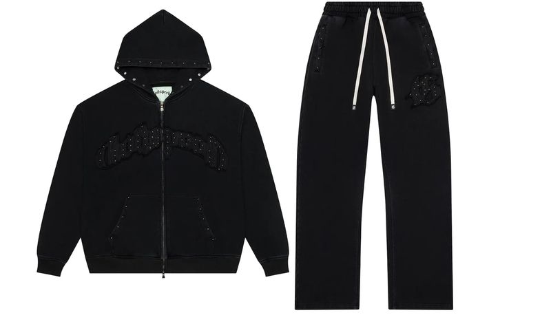 Symmetric Studded Set (Black)